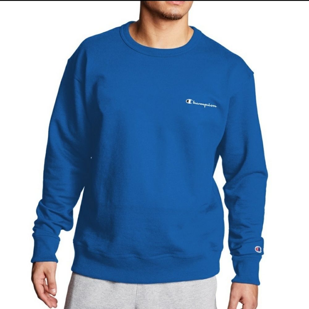 NWT Champion Powerblend Fleece Pullover Sweatshirt Sz M